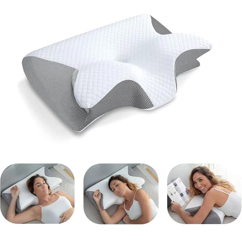 Ergonomic Cervical Memory Foam Pillow