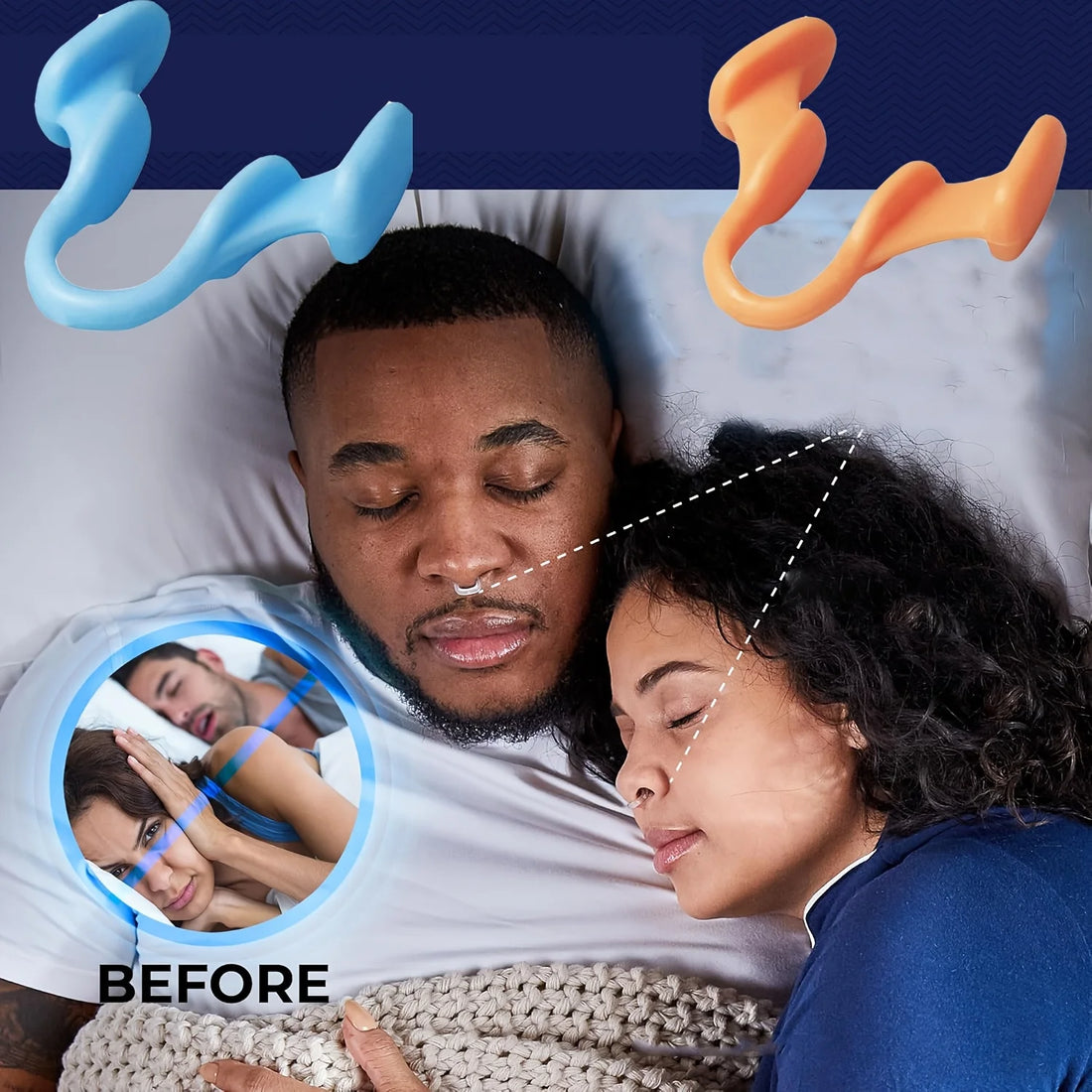 Silicone Anti-Snoring Nose Clip